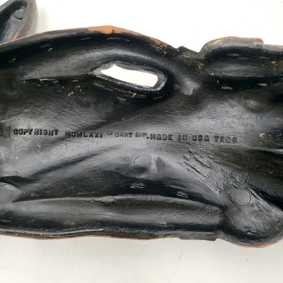 1971 Dart Revolutionary War Soldiers Wall Plaque Set 19x5.5 In Bronze Resin USA - Picture 10 of 11